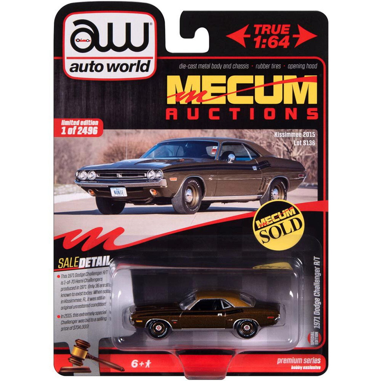 Greenlight 1971 Dodge Challenger 他 3台セット 1971 DODGE CHALLENGER R/T 1/18 scale DIECAST CAR GREENLIGHT
