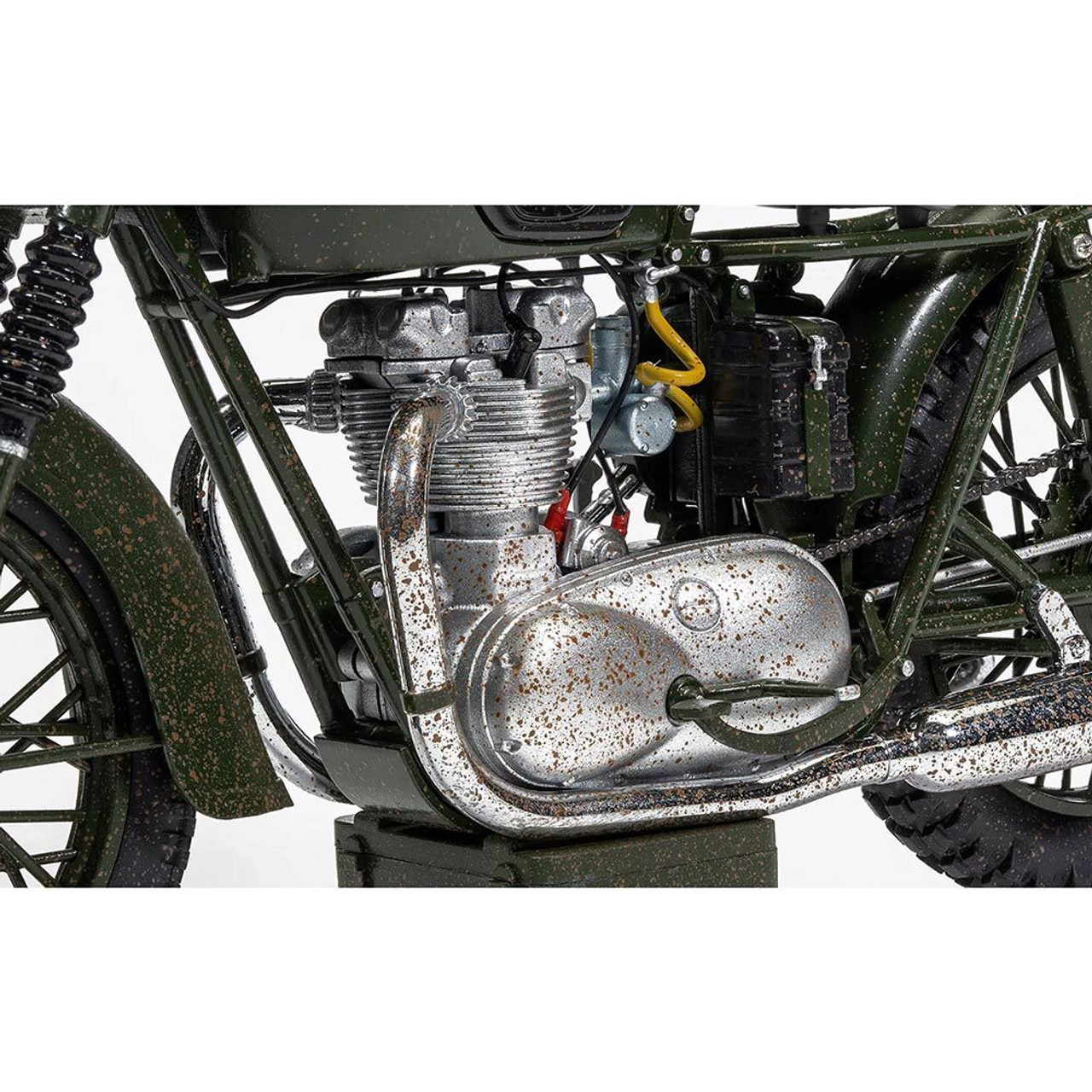 TRIUMPH TR6 TROPHY Weathered The Great Escape | Corgi