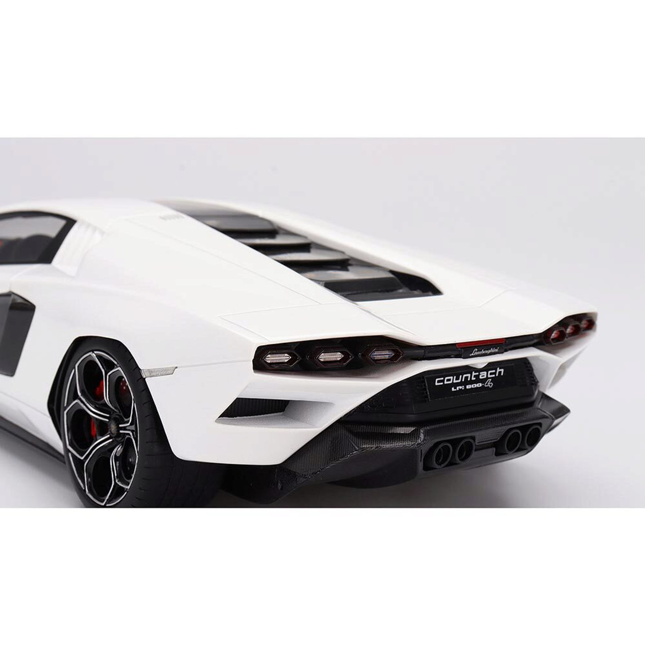 ミニカー Top Speed 1/18 Lamborghini Countach TOPSPEED 1/18 Lamborghini Countach LB-WORKS White Simulation