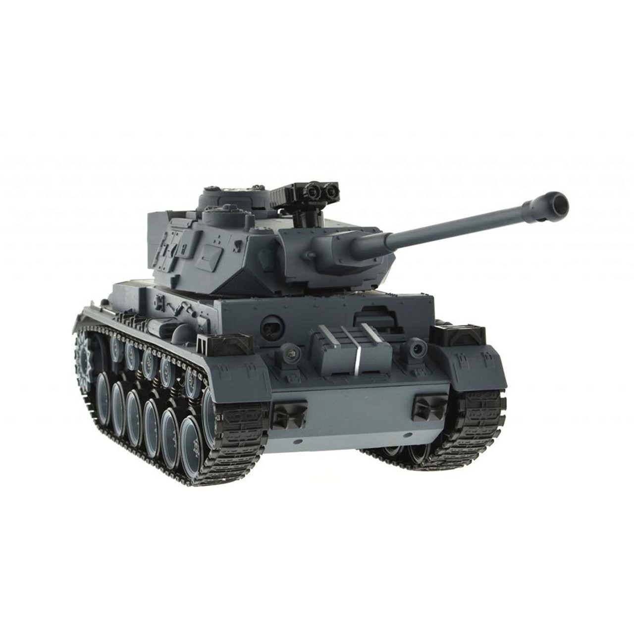 Remote Control German WWII Panther Tank Gray w/Airsoft Cannon