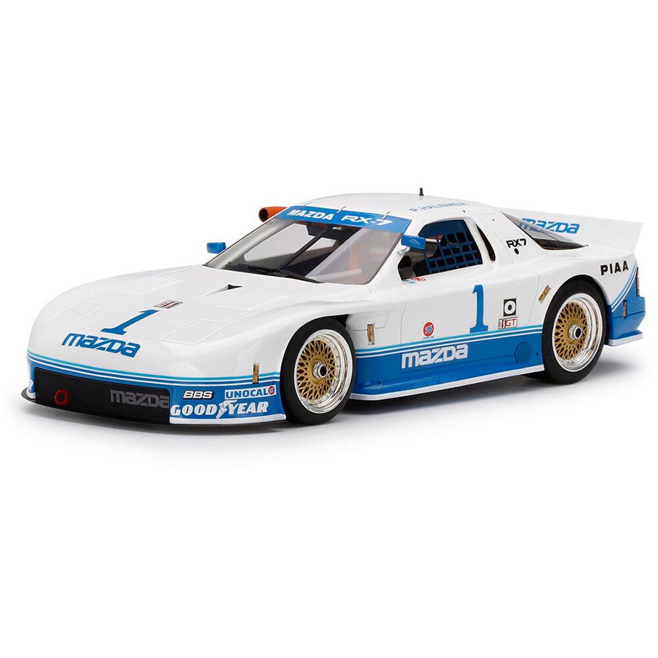 1990 Mazda RX-7 GTO #1 IMSA Mid-Ohio 250Km Winner 1:18 Scale Cast Resin  Model Car by Top Speed