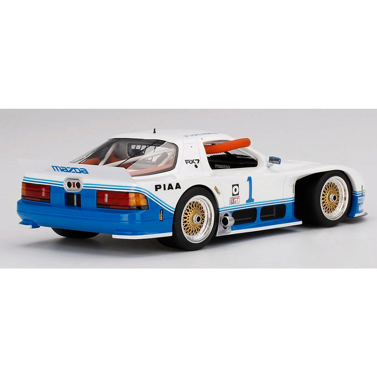 1990 Mazda RX-7 GTO #1 IMSA Mid-Ohio 250Km Winner 1:18 Scale Cast Resin  Model Car by Top Speed