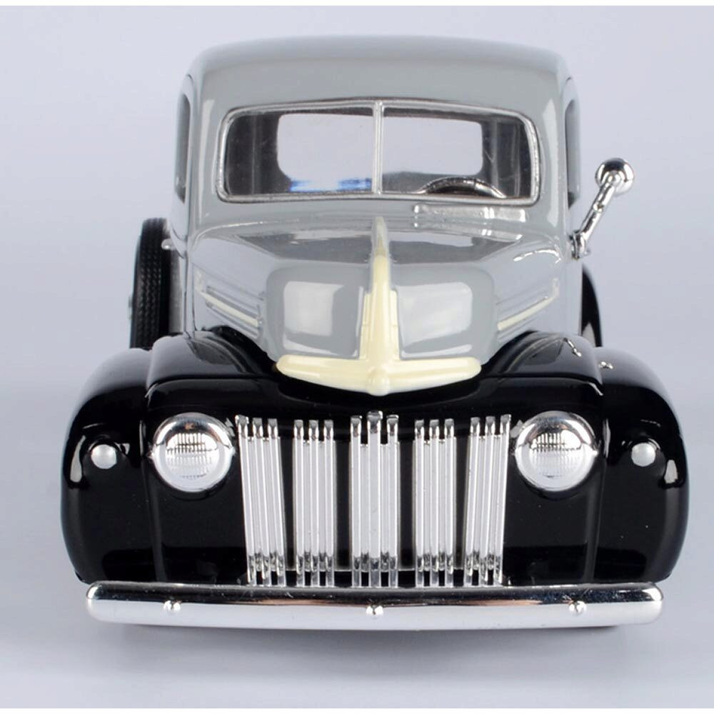 1942-47 Ford Jailbar Pickup Grey Diecast Model Truck | Motormax
