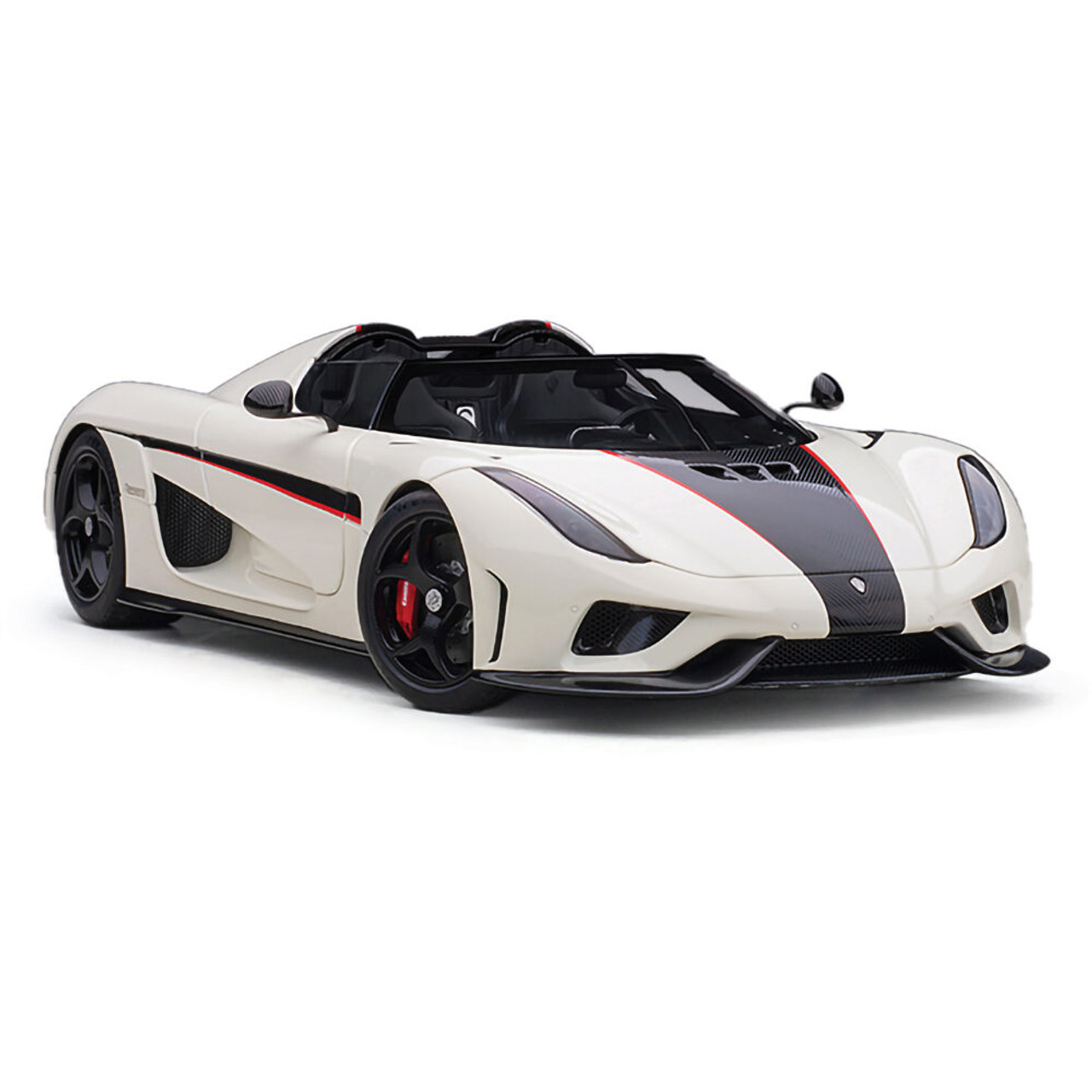 Koenigsegg Regera White w/Carbon Accents | AutoArt