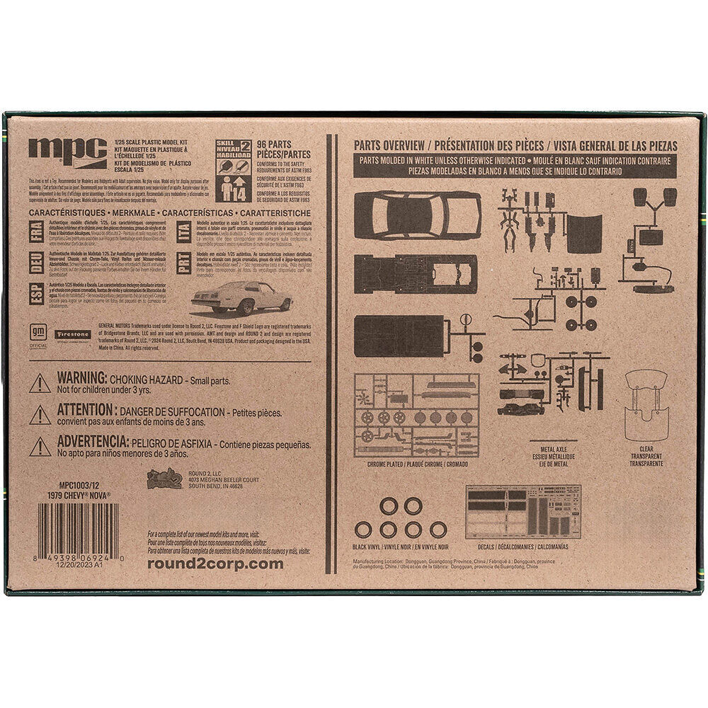 1979 Chevy Nova 1/25 Kit Model Kit | MPC Models