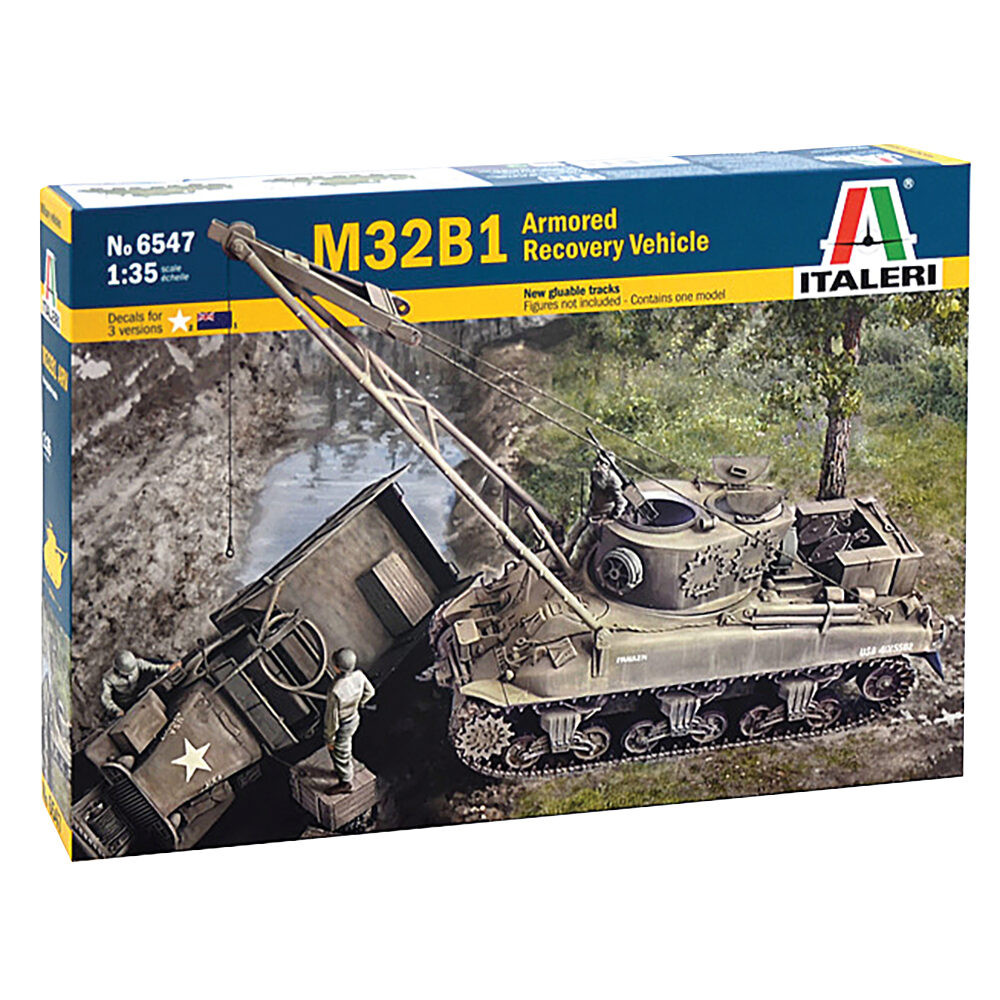 M32B1 Armored Recovery Vehicle 1/35 Kit Plastic Model Kit | Italeri