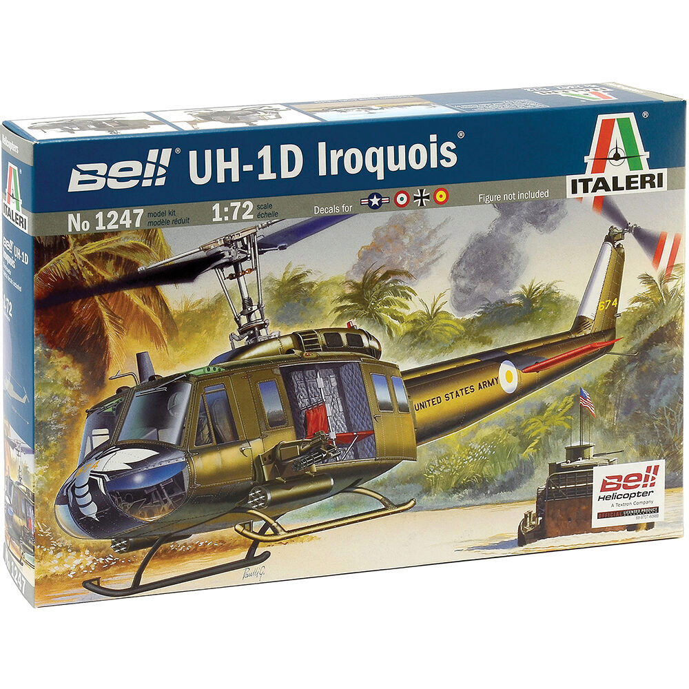 UH-1D Iroquois 1/72 Kit Plastic Model Kit | Italeri