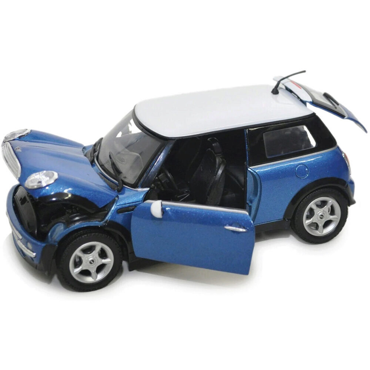 2001 Mini Cooper (R50) Blue Diecast Model Car | Motormax