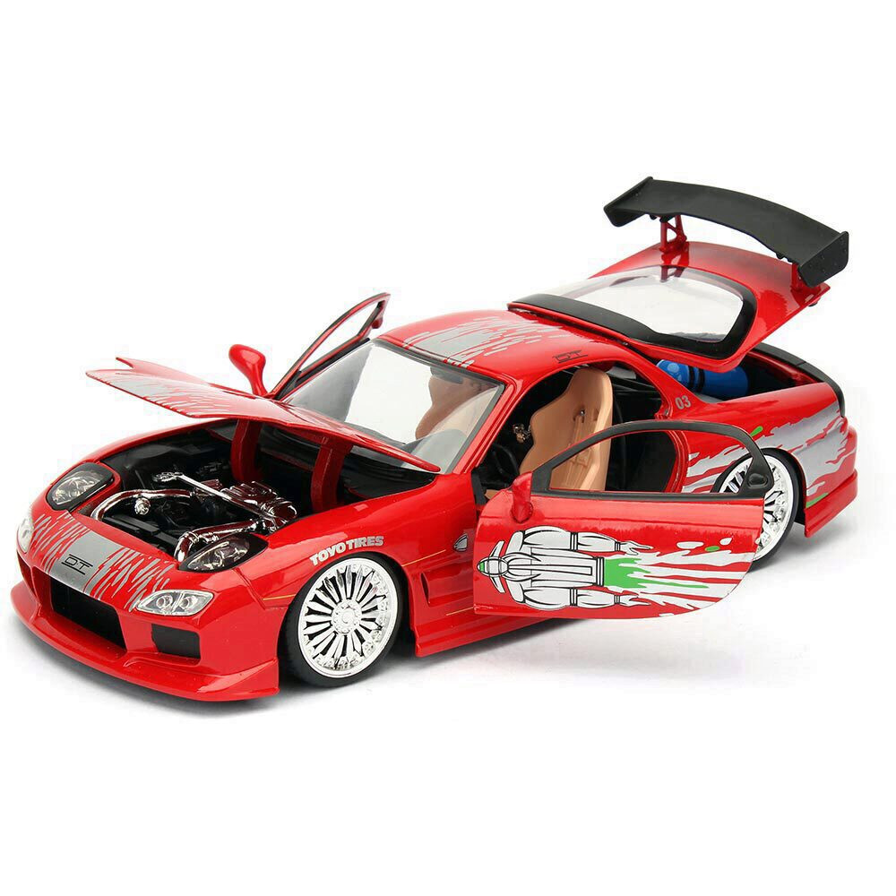 Fast & Furious Dom'S Mazda RX-7 Diecast Model Car | Jada Toys