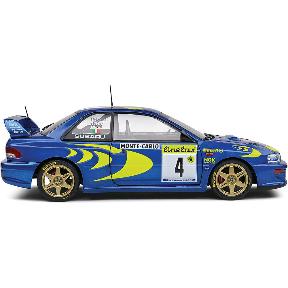 1997 Subaru Impreza 22B Blue #4 Rallye Monte Carlo | Solido