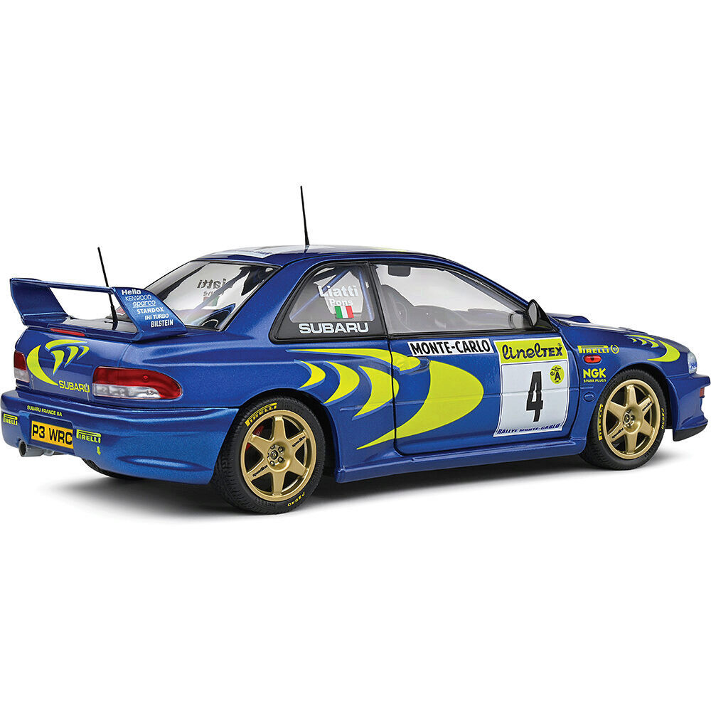 1997 Subaru Impreza 22B Blue #4 Rallye Monte Carlo | Solido