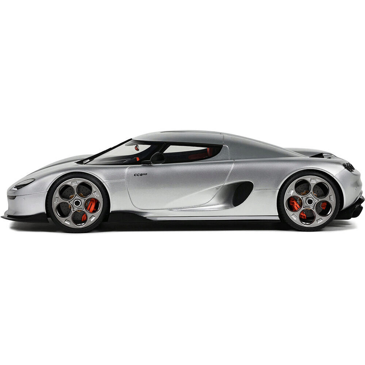 【海外限定】 Koenigsegg CC850 Spirit GT | Car Model Resin Cast Silver ミニカー
