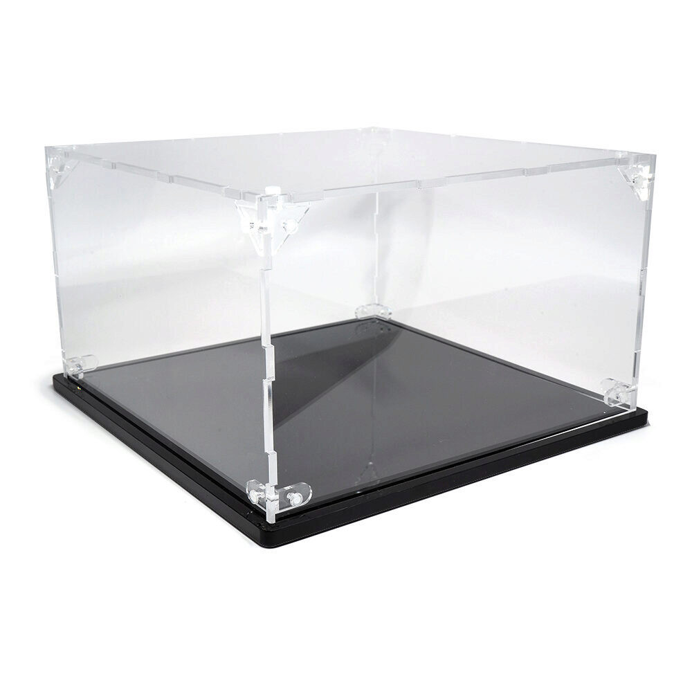 Square Knock Down Acrylic Display Case | Collector's Showcase