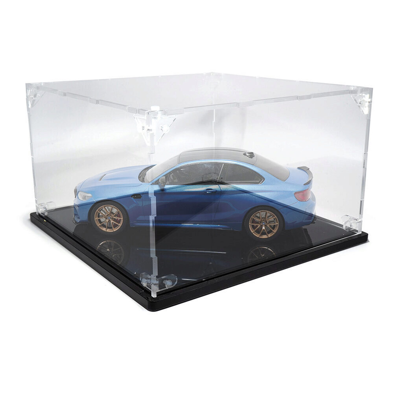 Square Knock Down Acrylic Display Case | Collector's Showcase