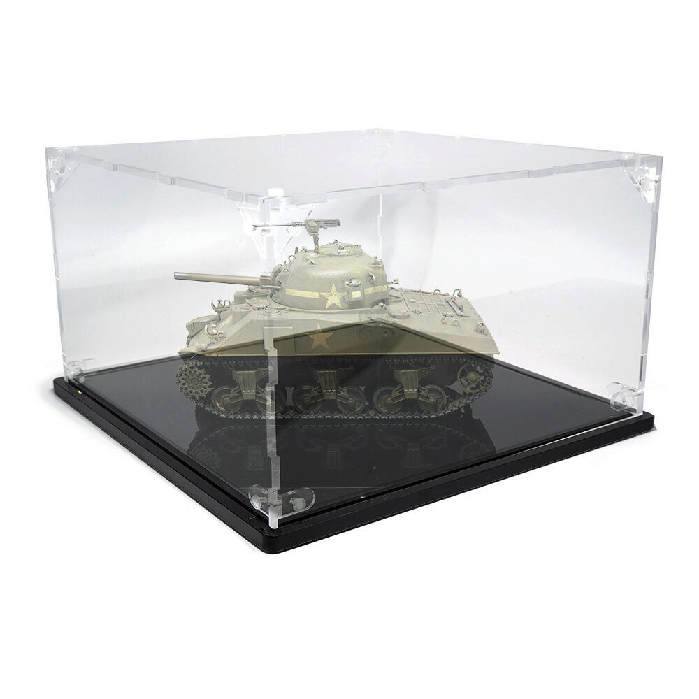 Square Knock Down Acrylic Display Case | Collector's Showcase