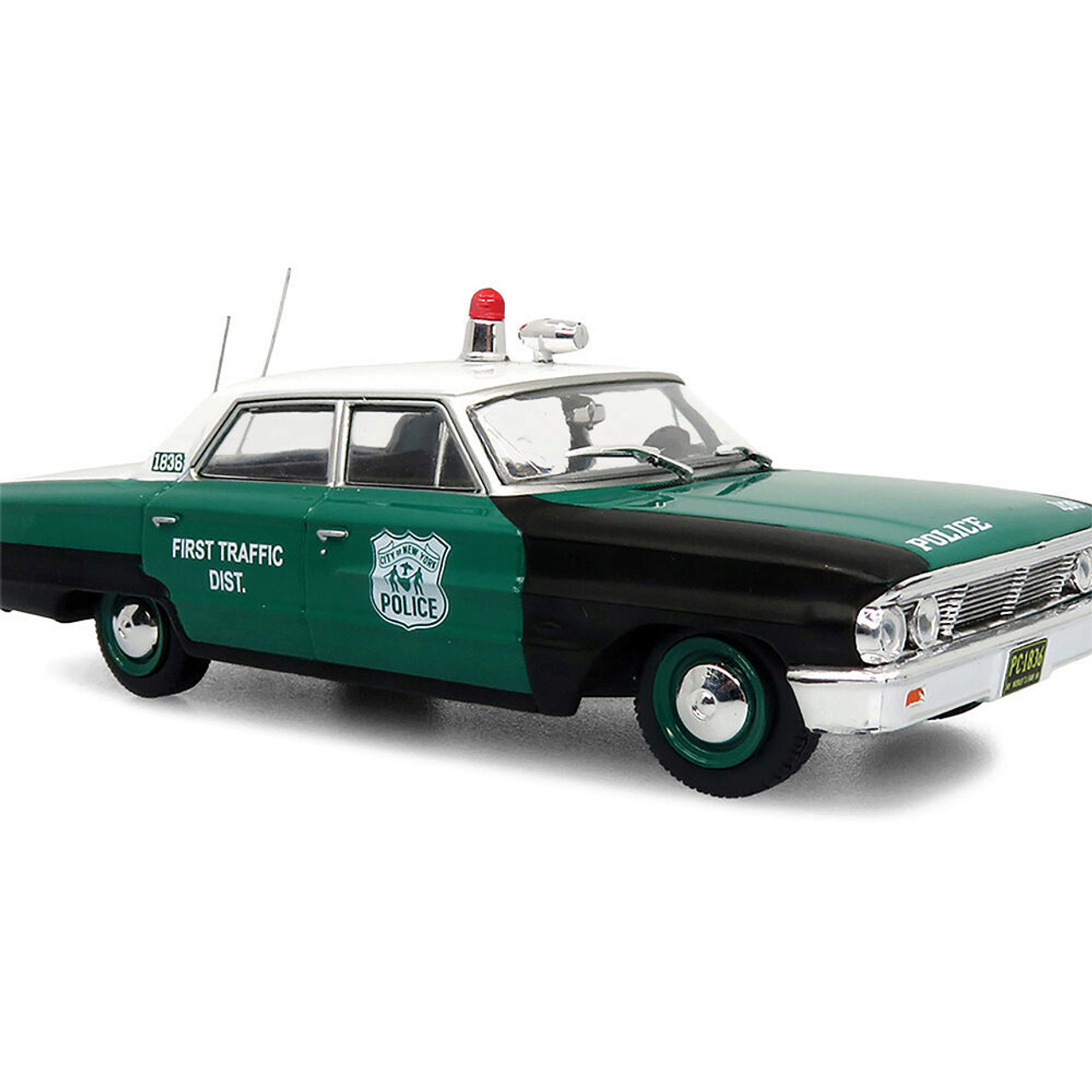 1964 Ford Galaxie 500 Police Car: New York City Police
