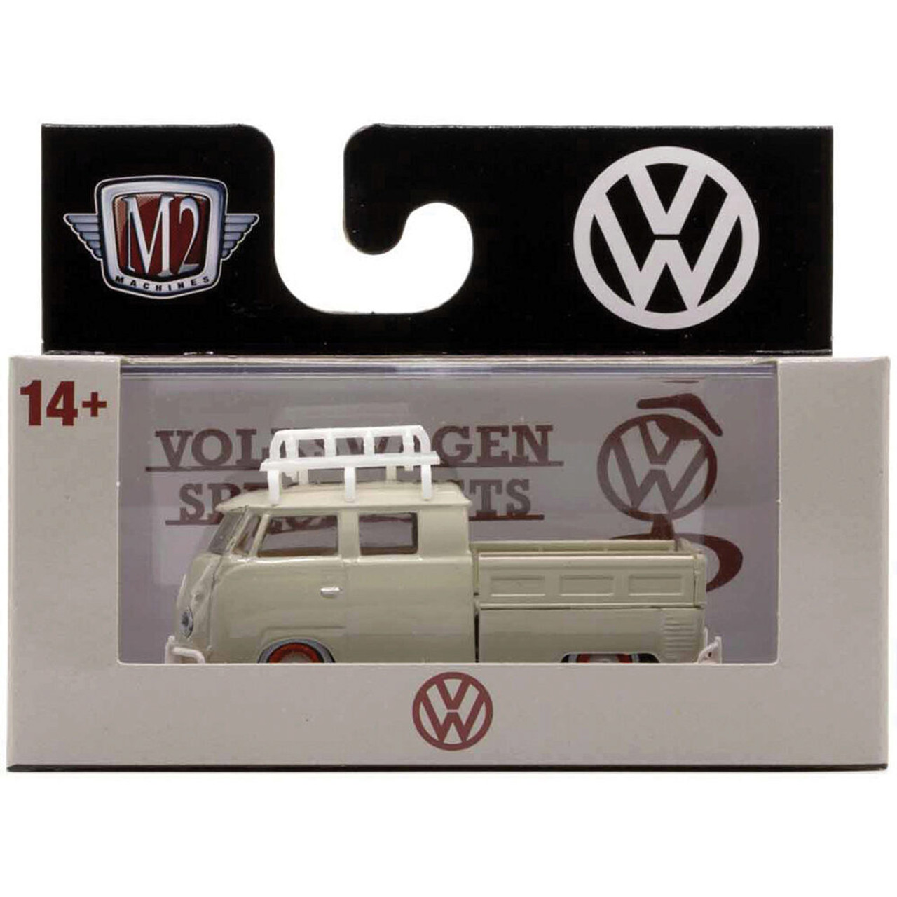 M2マシーン 1960 フォルクスワーゲン・ダブルキャブ USA モデル 1960 Volkswagen Double Cab Pickup Diecast Model Kit | M2