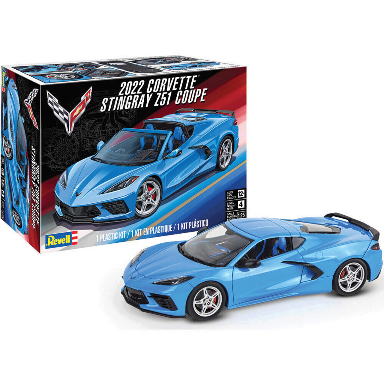 2022 C8 Corvette® Stingray Z51 Coupe Model Kit | Revell