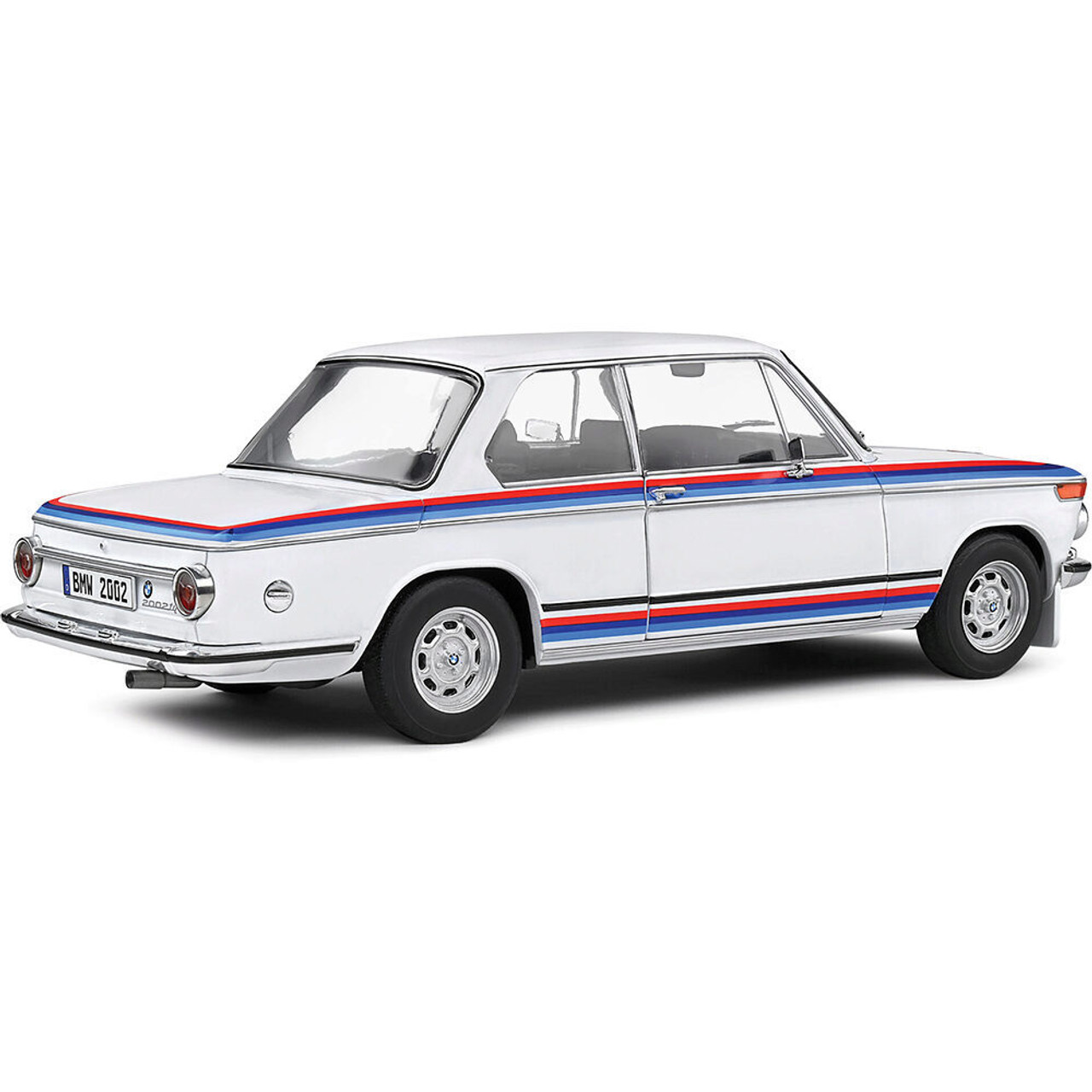 1971 BMW 2002 Tii Turbo Evocation White Diecast Model Car