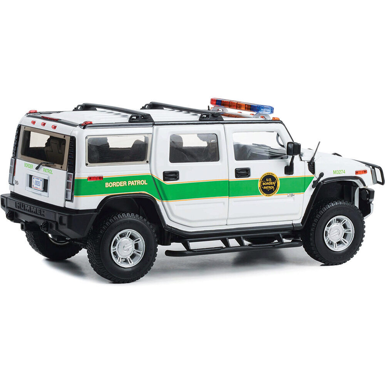 2003 Hummer H2 U.S. Border Patrol Diecast Model Truck