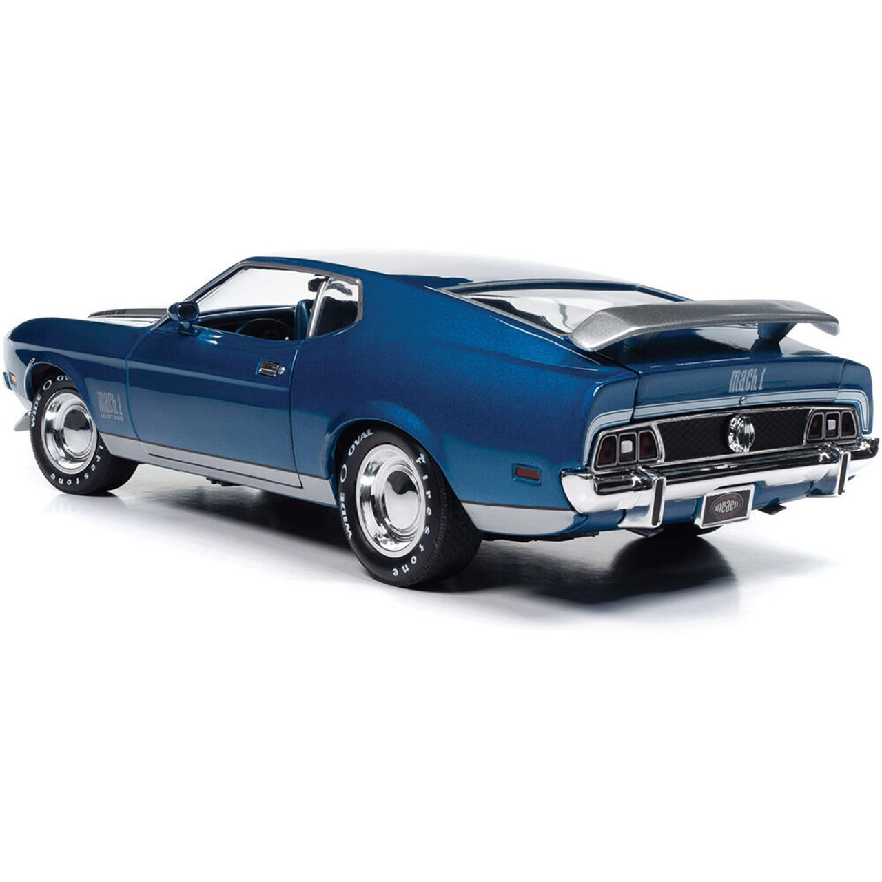 オートアート 1/18 FORD MUSTANG MACH1 '03 Blue 1/18 Auto World 1973 Ford Mustang Mach 1 3K Blue Glow