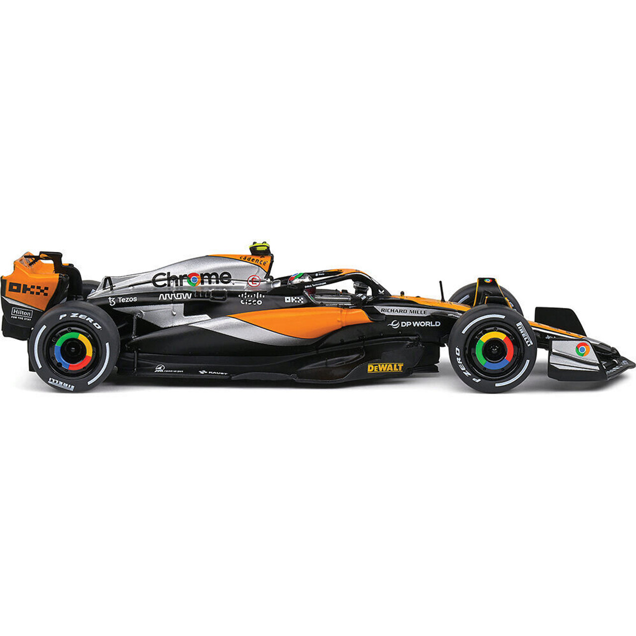 2023 McLaren MCL60 Orange L.Norris Great Britain GP | Solido