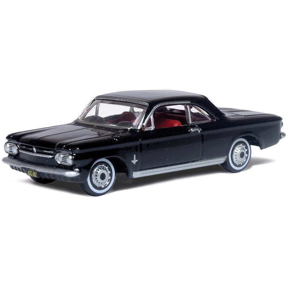 1963 Chevrolet Corvair Coupe Tuxedo Black | Oxford Diecast