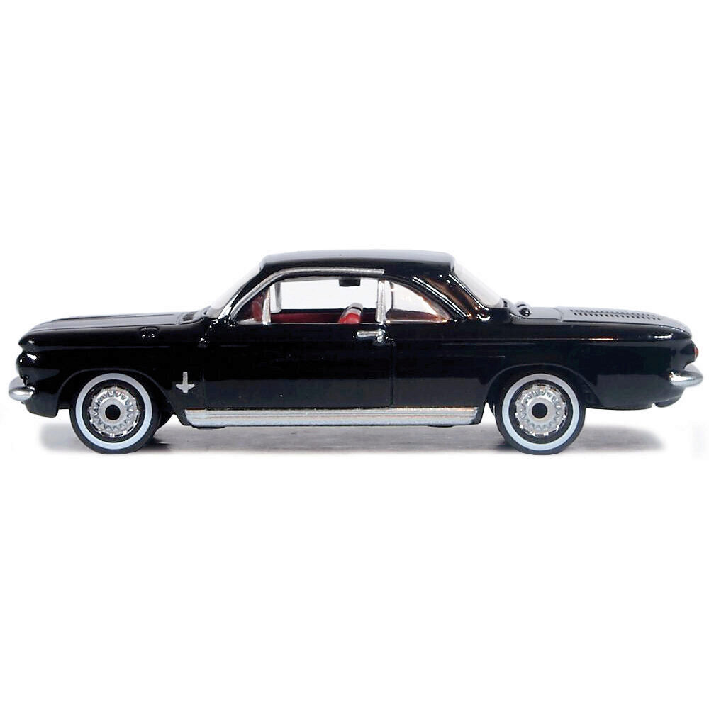 1963 Chevrolet Corvair Coupe Tuxedo Black | Oxford Diecast