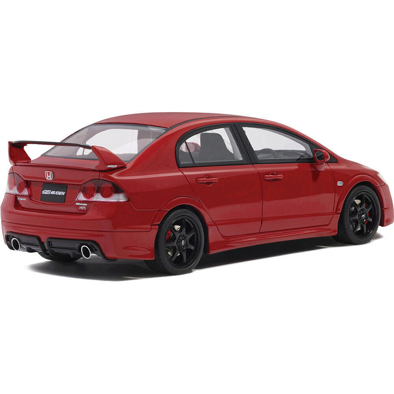 2008 Honda Civic Mugen RR (FD2) Red Cast Resin Model Car