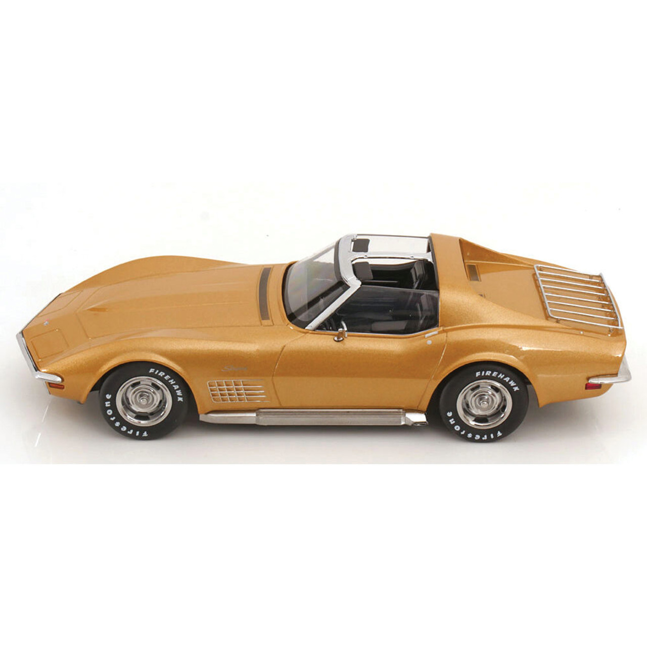 1972 Chevrolet Corvette C3 Gold w/Removable Roof | KK Scale