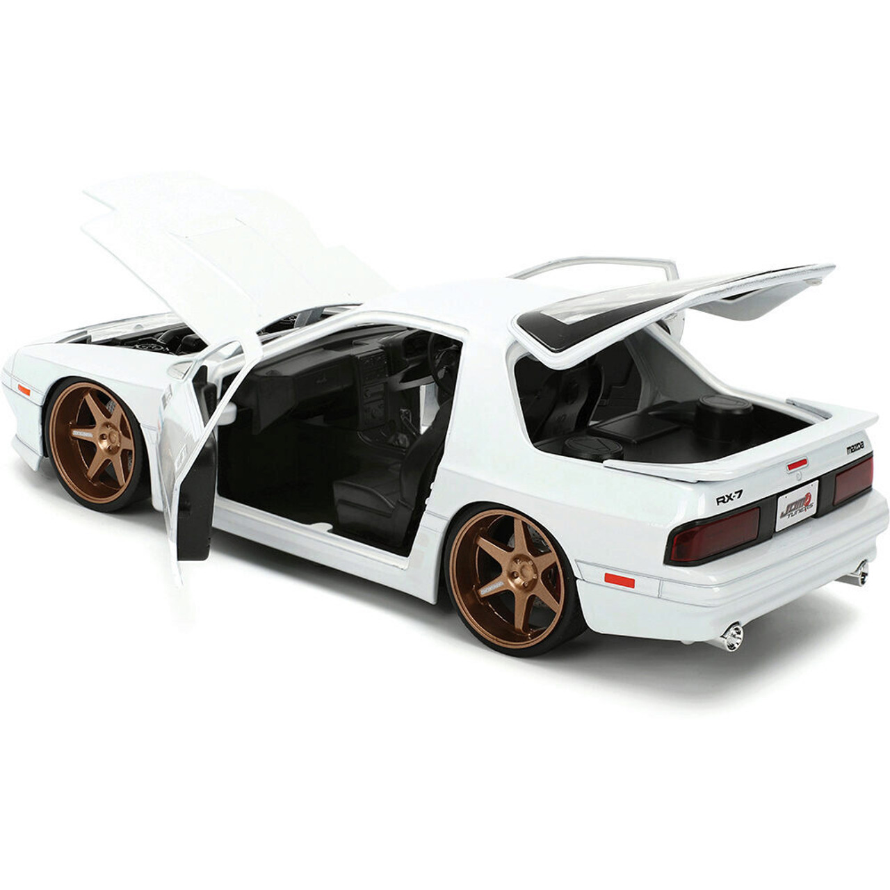 jada toysイニシャルD 改MAZDA RX-7 FCホワイト 1/24 jada toysイニシャルD 改MAZDA RX-7 FCホワイト 1/24 - メルカリ