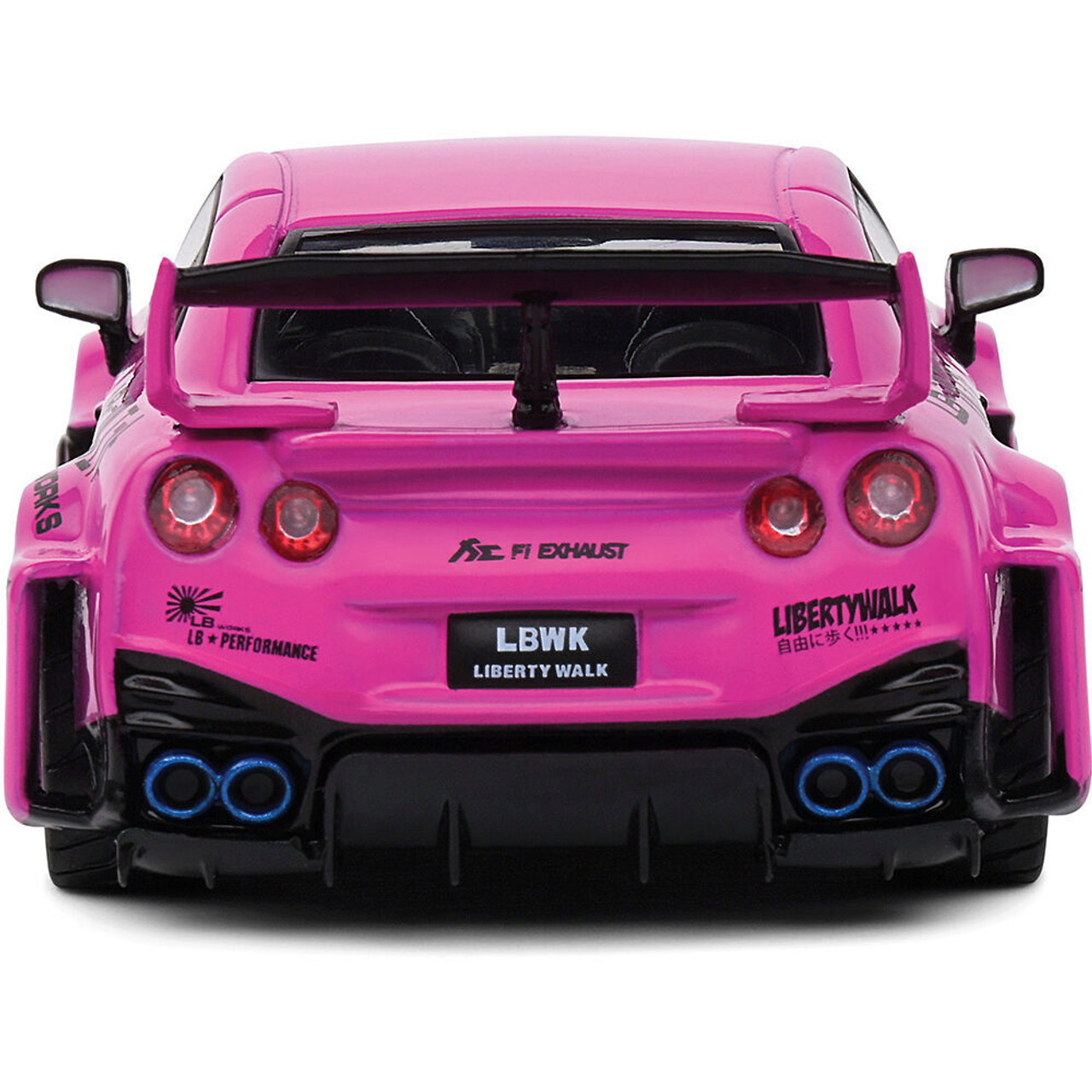2019 Nissan GTR35 LBWK Silhouette Purple Diecast Model Car