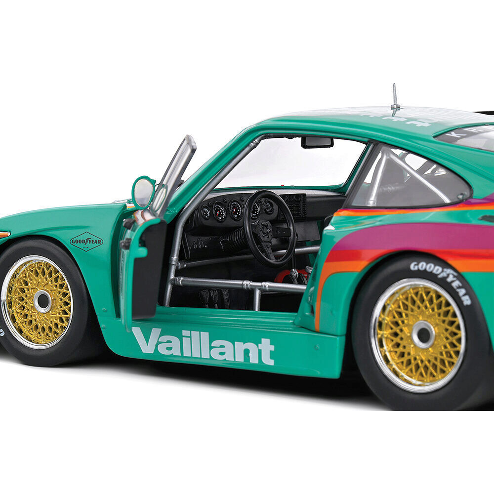 1977 Porsche 935 K3 Green #51 Vaillant Diecast Model Car | Solido