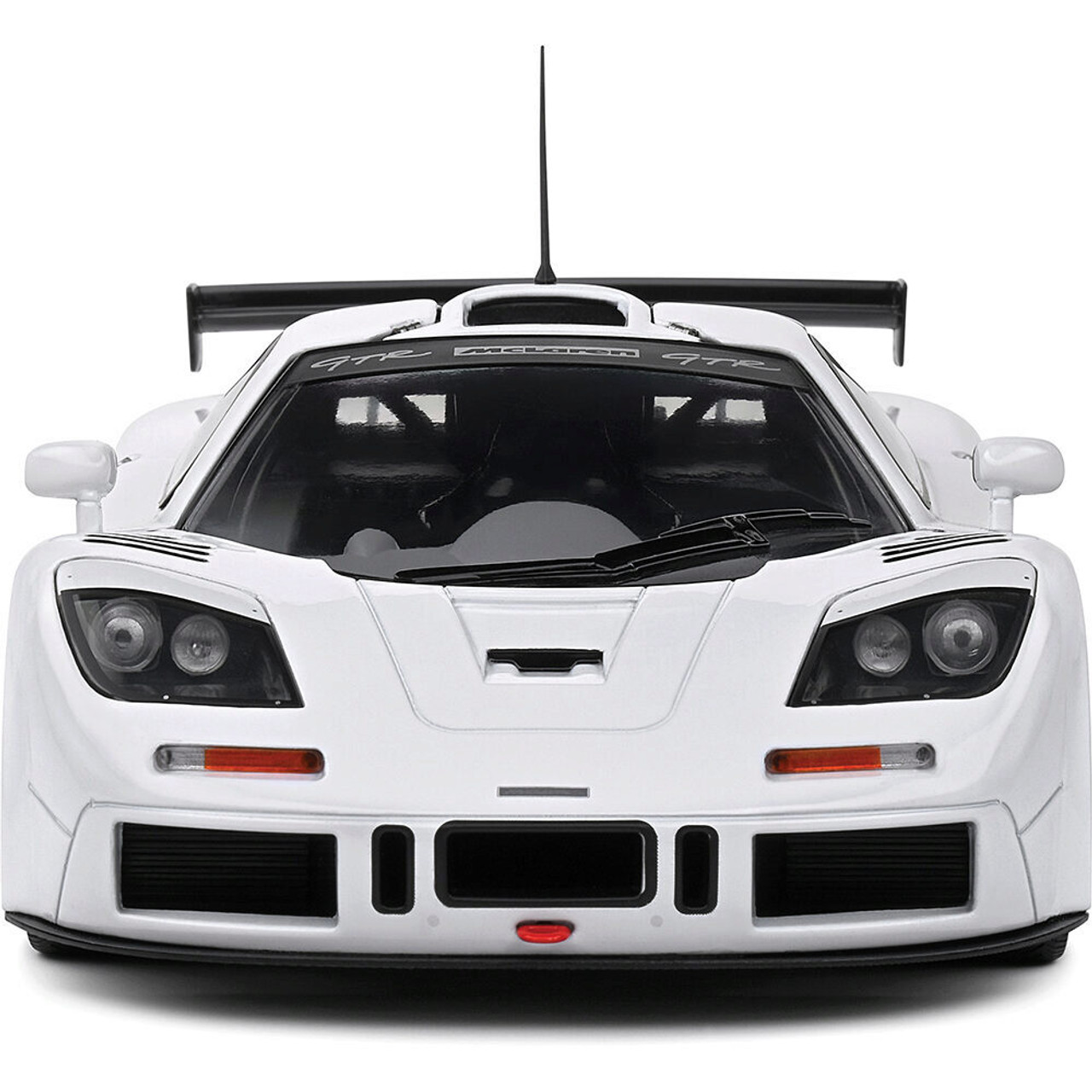 McLaren F1 ホワイト 1/18 スケール 1996 McLaren F1 GTR Short Tail White Diecast Model Car | Solido
