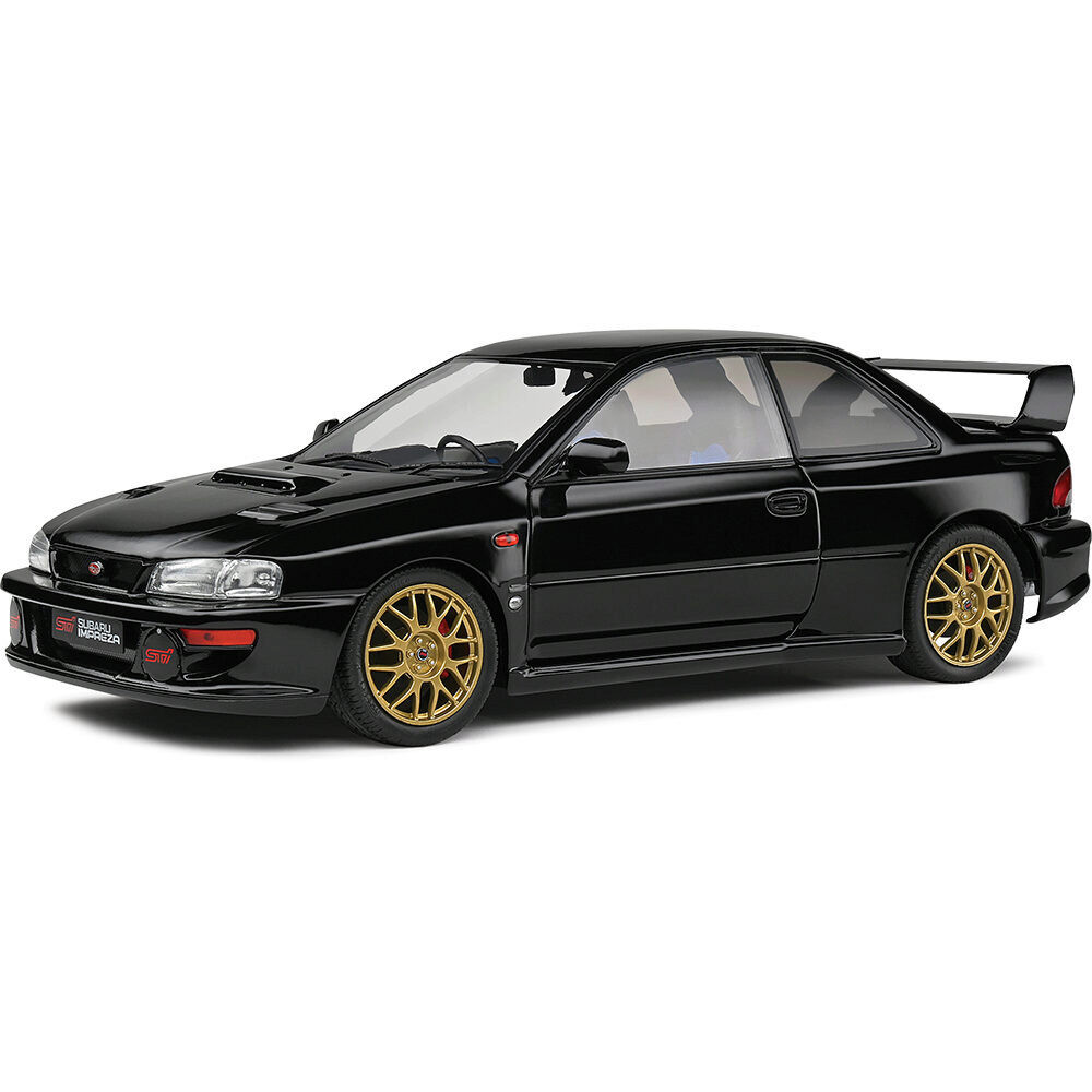 1998 Subaru Impreza 22B Black Diecast Model Car | Solido