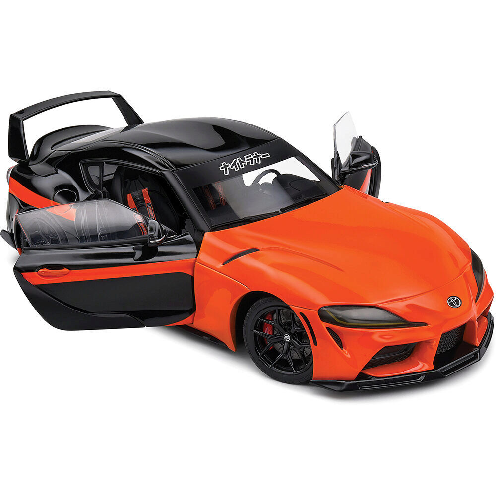 2024 Toyota GR Supra Orange Diecast Model Car | Solido