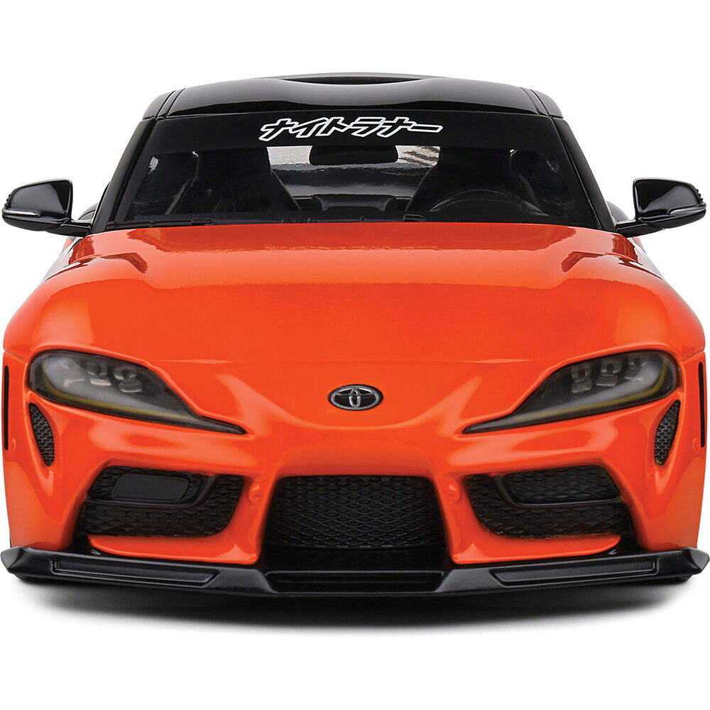 2024 Toyota GR Supra Orange Diecast Model Car | Solido