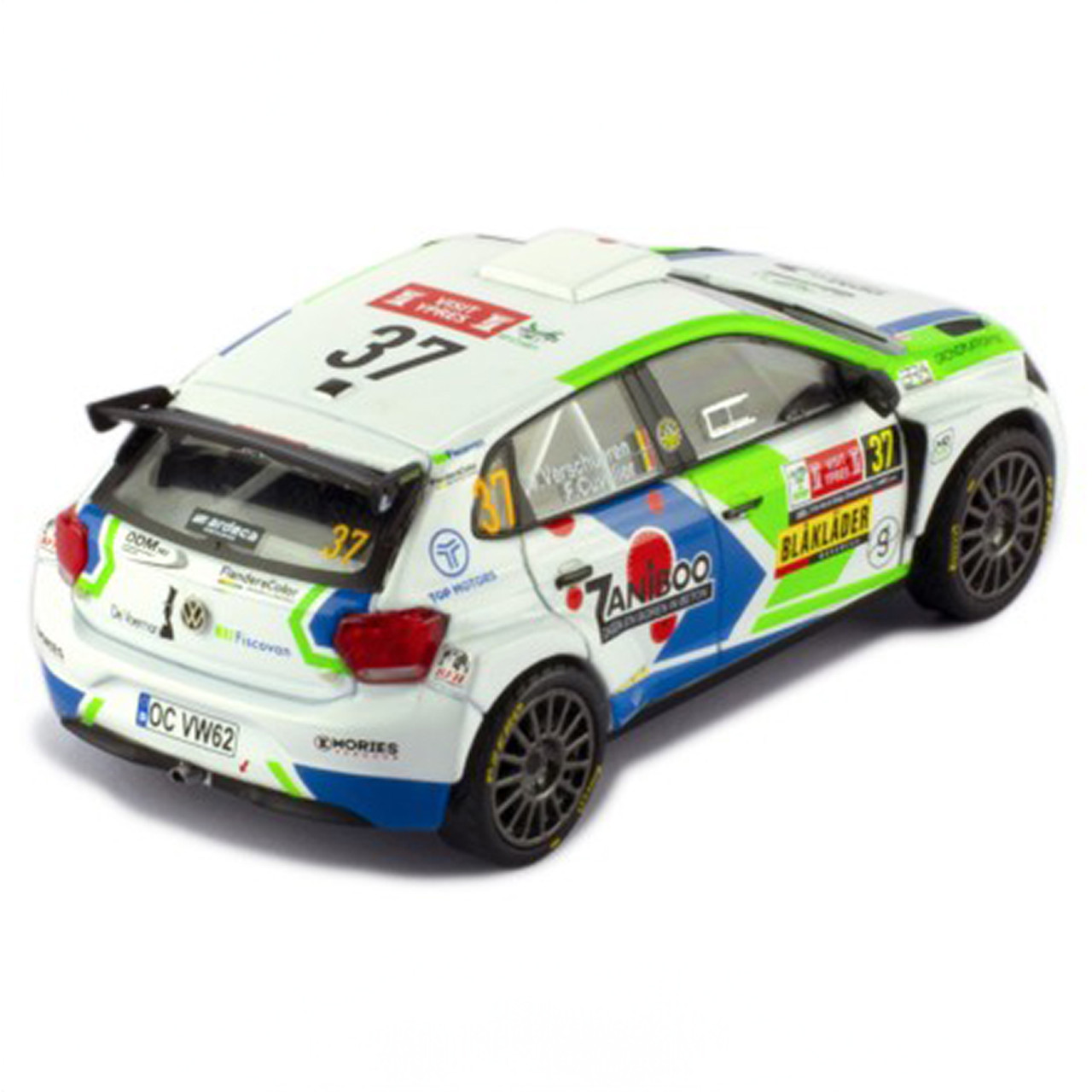 2021 Volkswagen POLO Gti R5 #37 V.Verschueren F. Cuvelier