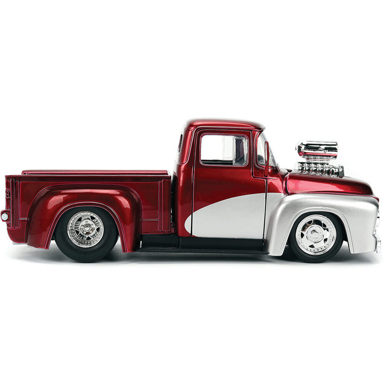 アーテル 1/18 スケール 1956 Ford F-100 赤 ERTL 1/18 1956 Ford F-100 Pickup Truck F100 RED #7771 SEALED