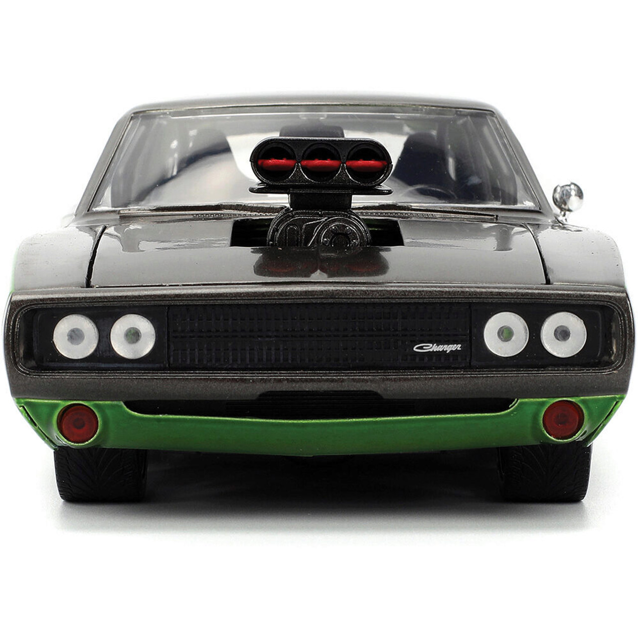 1970 Dodge Charger R/T Blown Green Diecast Model Car | Jada Toys