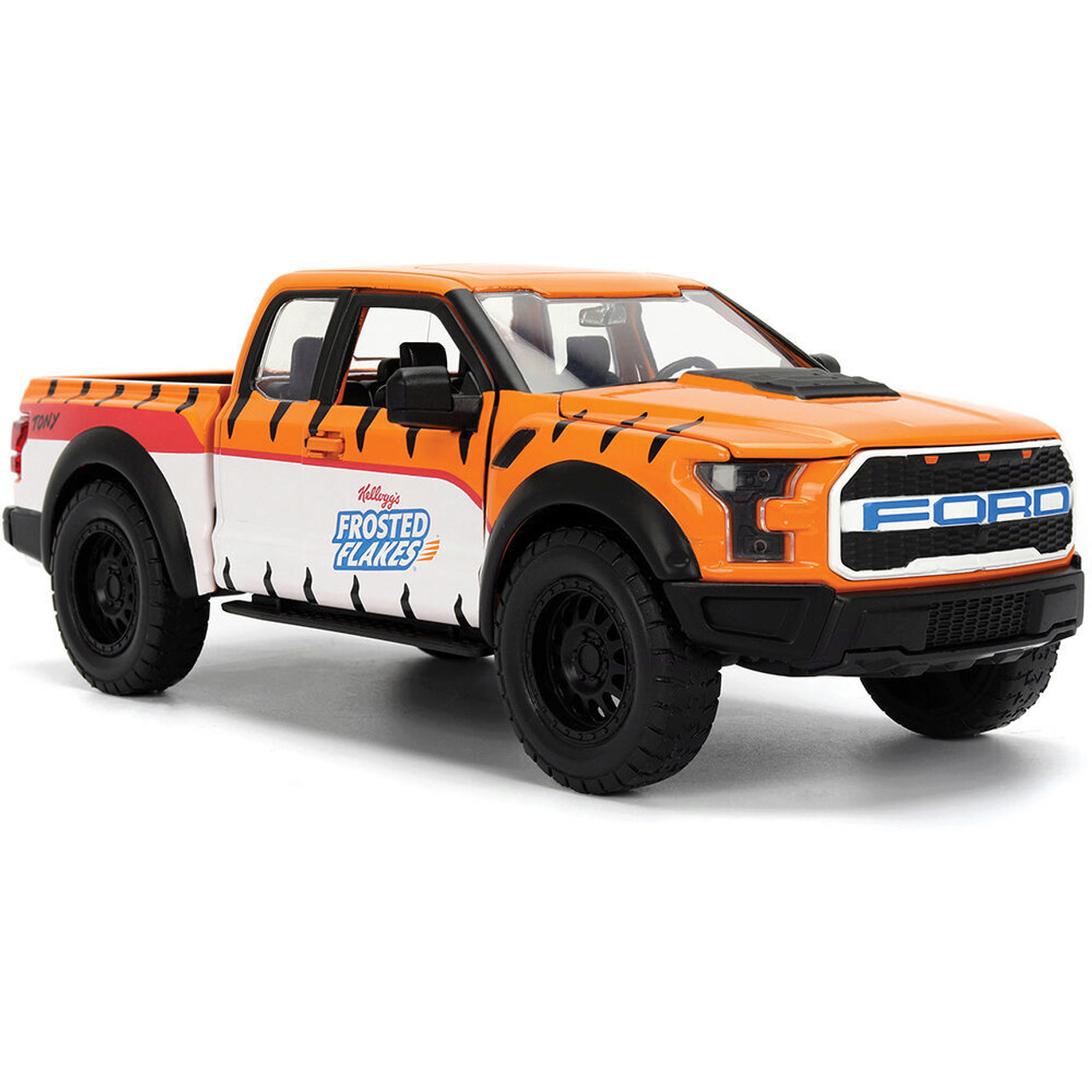 Jada Toys2017 フォード F-150 ラプター & トニーザタイガー 2017 Ford F-150 Raptor with Tony The Tiger Frosted Flakes Figure