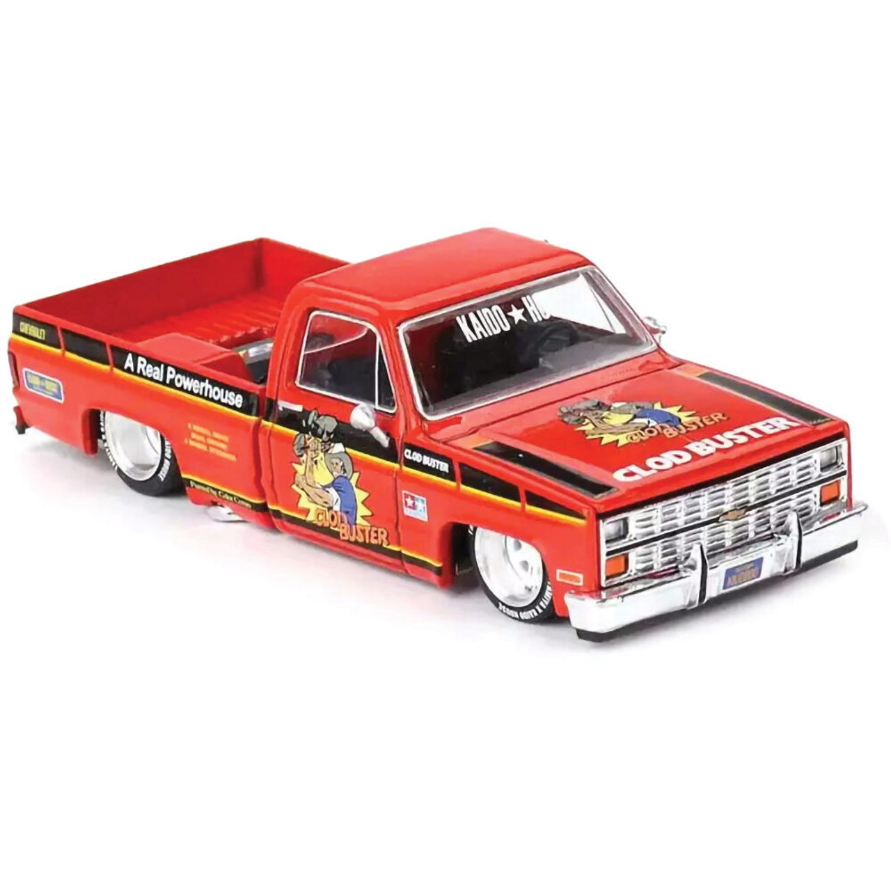 アサラト　Ghotama color model Chevrolet Silverado Tamiya x Kaido House “CLOD BUSTER” Orange