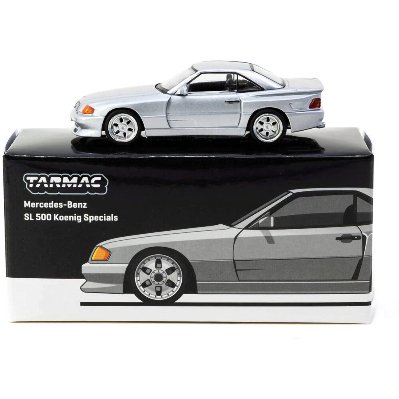 Mercedes-Benz SL 500 Koenig Specials Silver | Tarmac Works