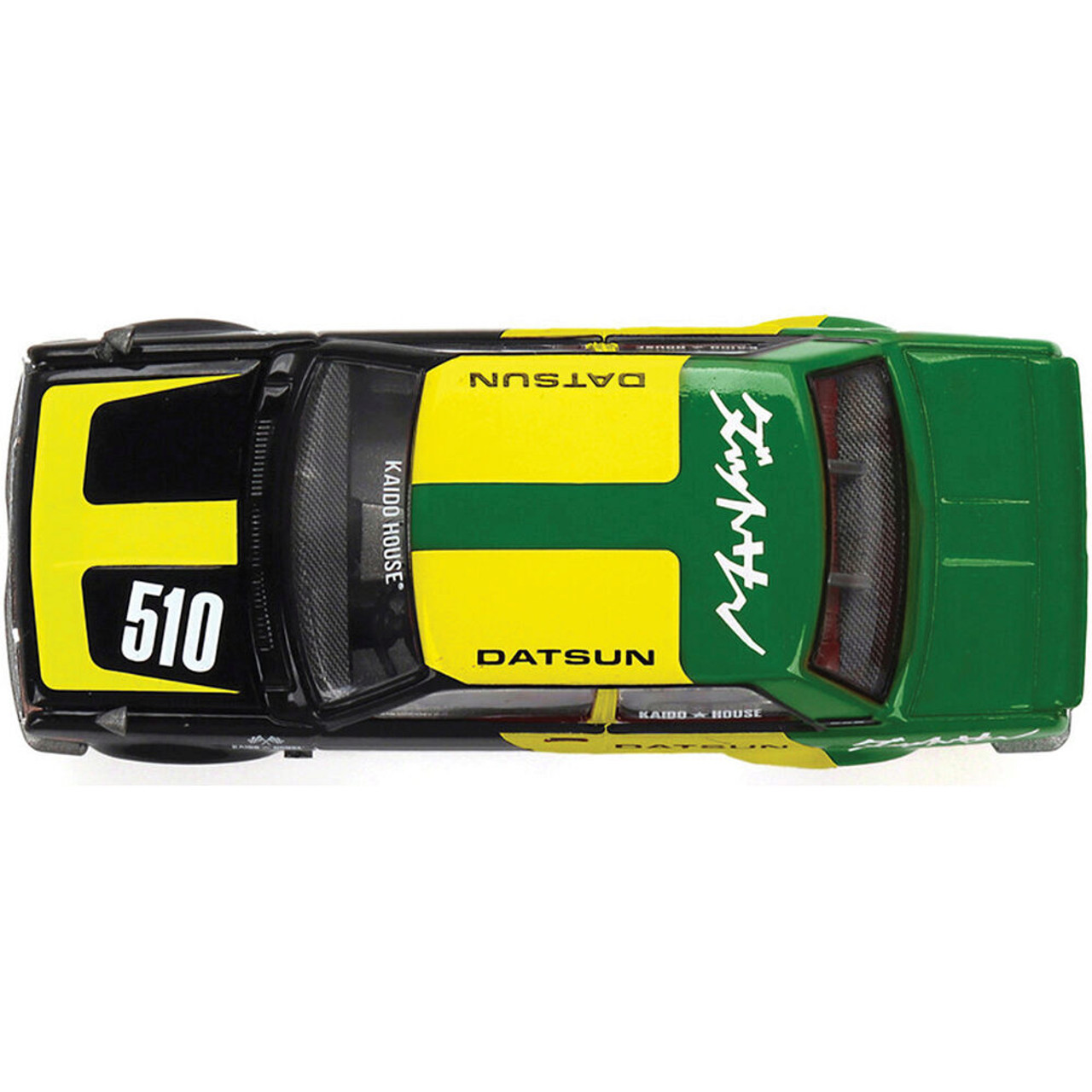 Datsun Street 510 Racing V2 Black Yellow | Kaido House