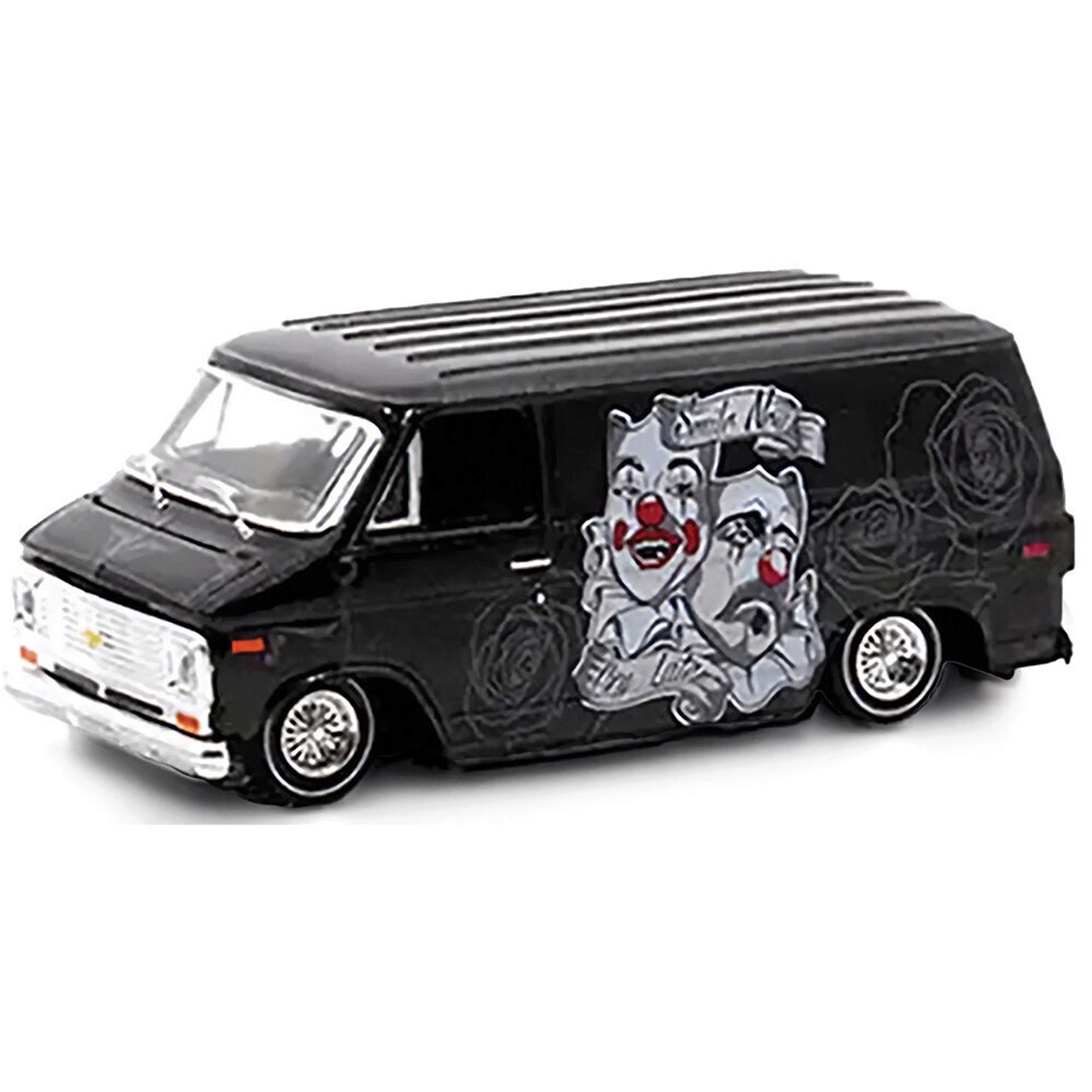mm☆ 1971 Chevrolet Van Lowriders Limited Edition Black | M2 Machines