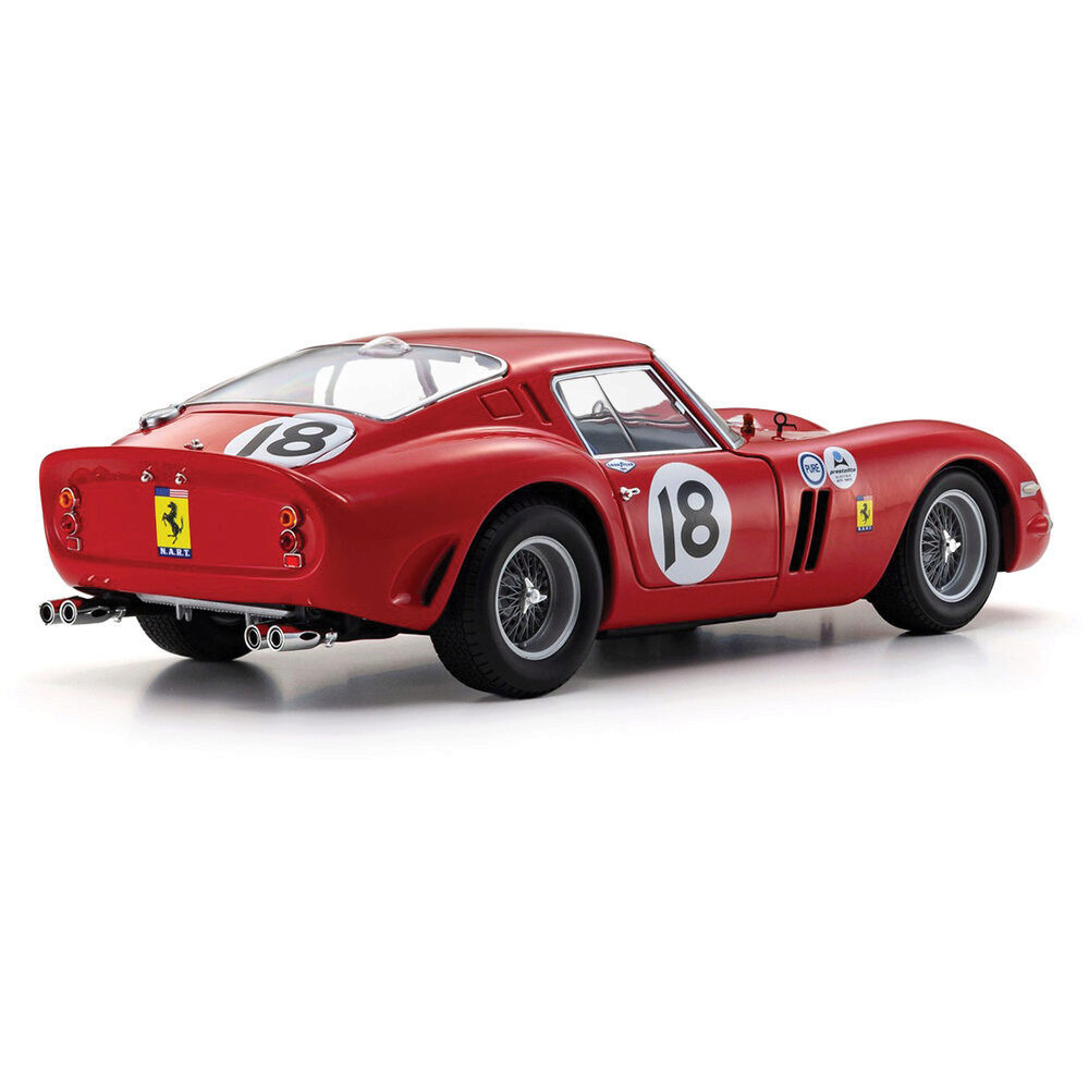 1963 Ferrari GTO Daytona Red #18 Diecast Model Car | Kyosho