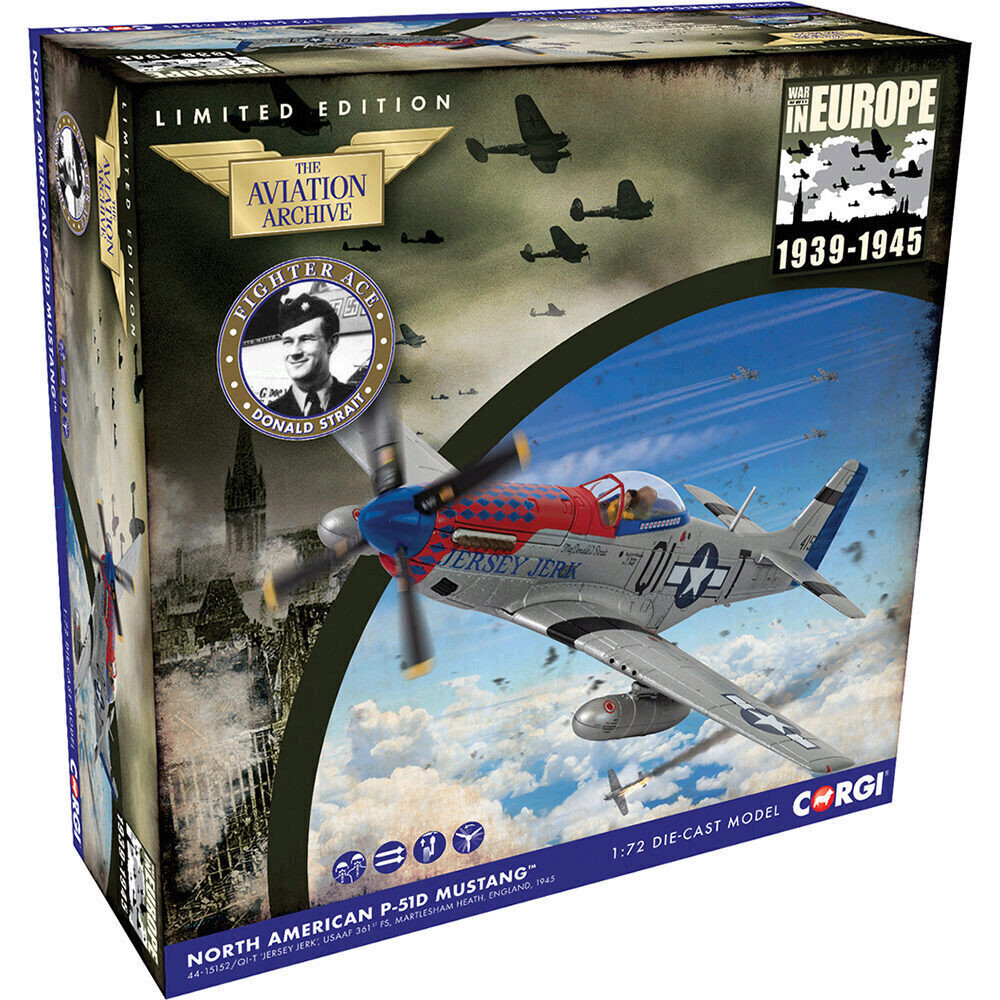 P-51D Mustang 1/72 Die Cast Model Diecast Model | Corgi
