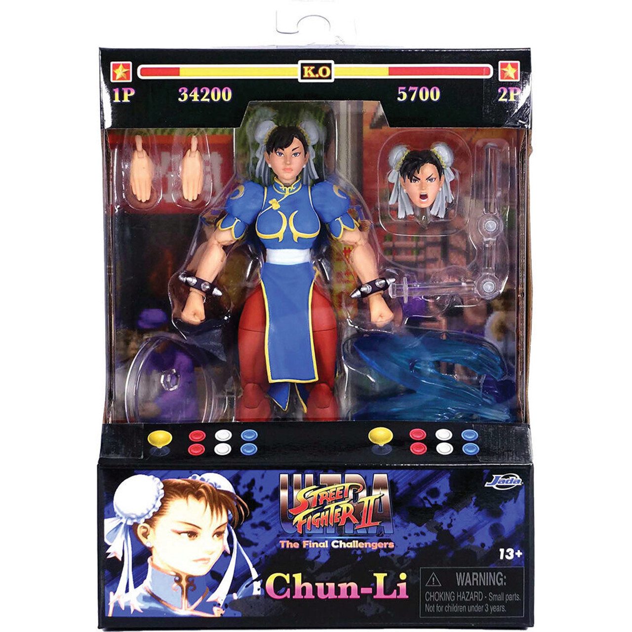 Street Fighter CHUN-LI Articulated Action Figure | Jada Toys