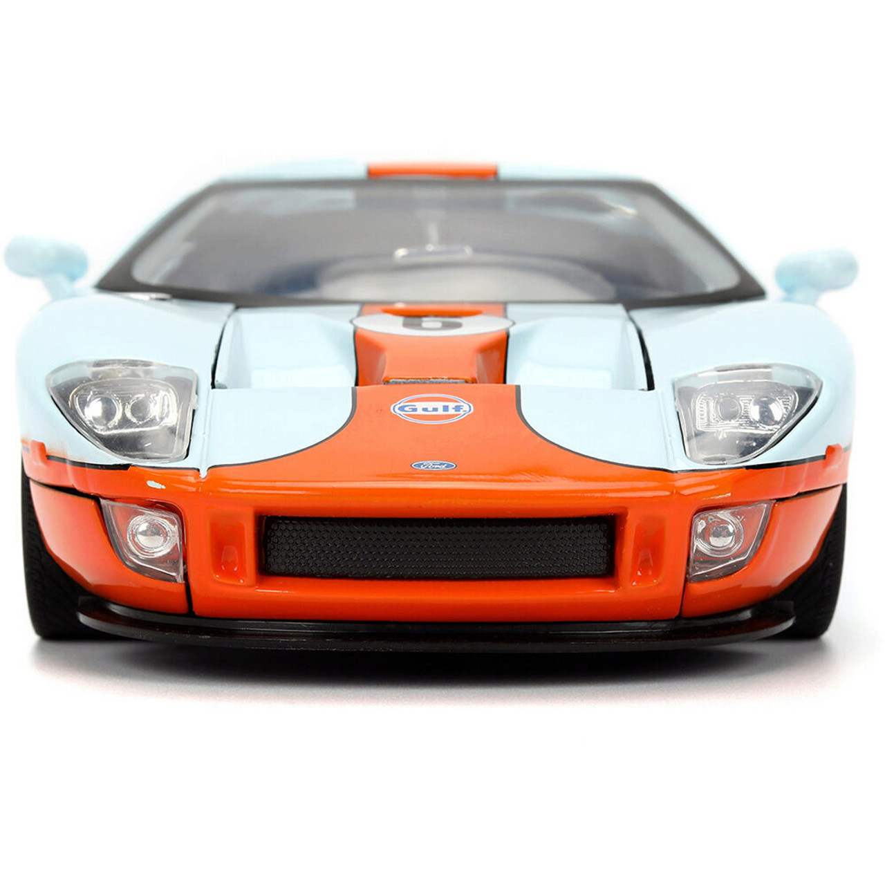 Jada Toys 2005 フォード GT - ガルフ 2005 Ford GT Gulf #6 Diecast Model Car | Jada Toys
