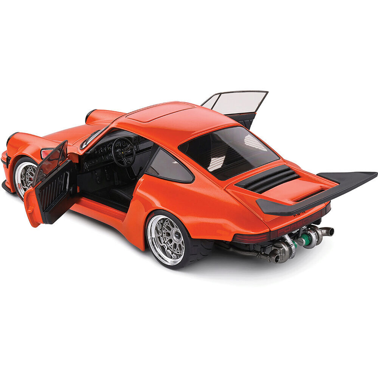 2022 KS-R Porsche Orange Diecast Model Car | Solido